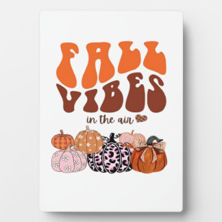 Plaque Photo Pink Fall Pumpkin T-Shirt � Cute Autumn Graphic Te