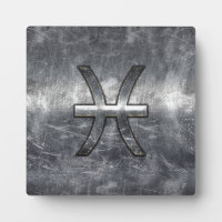 Pisces Zodiac Connexion Gruning acier style print