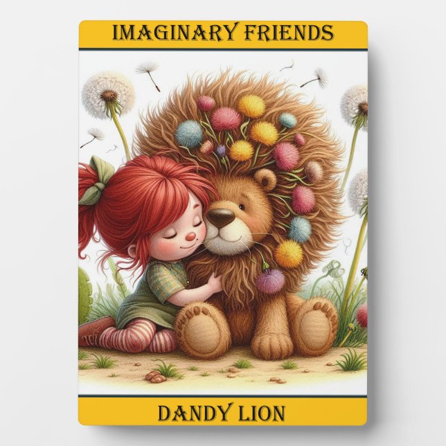 Plaque Photo Pissenlit chéri (Devant)