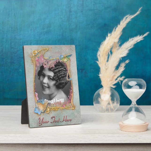 Plaque Photo Plage d'art magique (Côté)