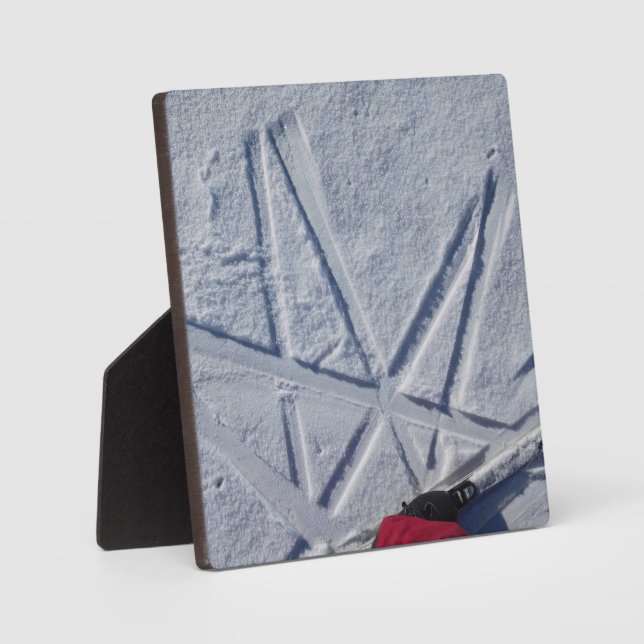 Plaque Photo Plate-forme Ski Star Desktop (Recto)