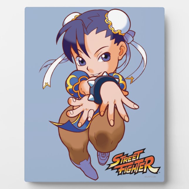 Plaque Photo Poche Chun-Li (Devant)
