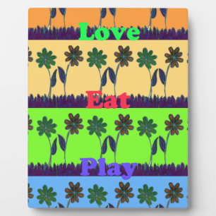 Plaque Photo Poison de Lovely Girly Hakuna Matata colors