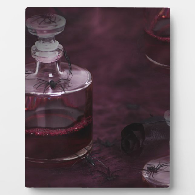 Plaque Photo poison halloween (Devant)