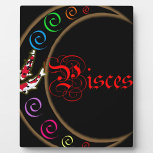 Plaque Photo Poissons