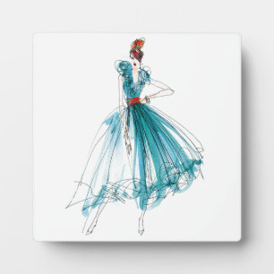 Plaque Photo Pomme sauvage   Haute Couture - Croquis mode