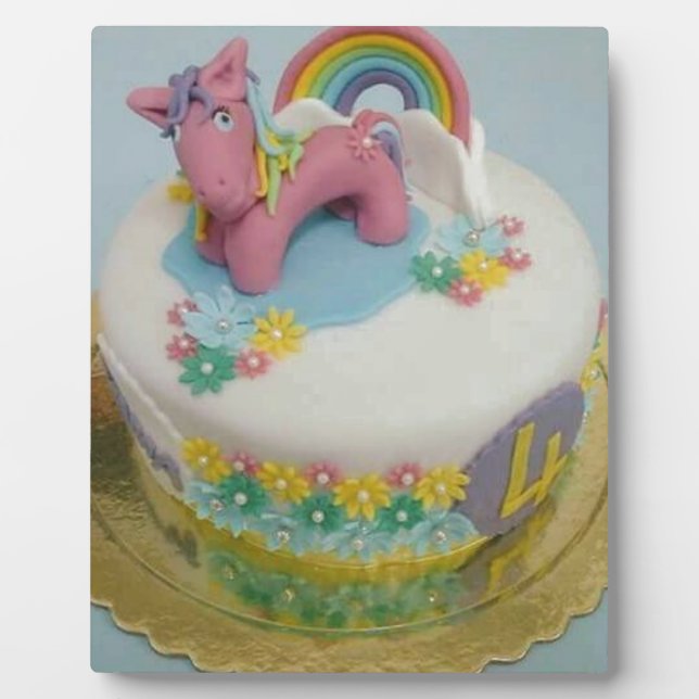Plaque Photo Pony cake 1 (Devant)
