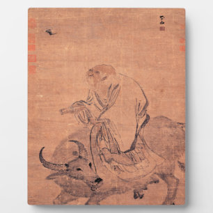 Plaque Photo Portrait de Lao Tzu