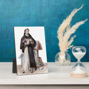 Plaque Photo Portrait de Saint Bernard de Clairvaux