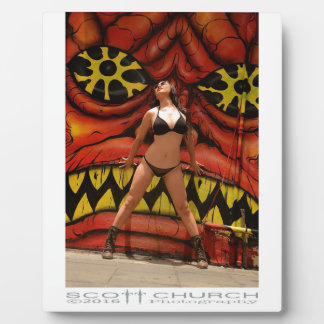 Plaque Photo Poster Monster