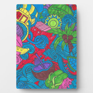 Plaque Photo poster sur dessins terminer en mars