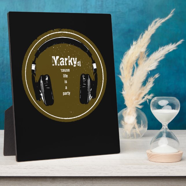 Plaque Photo pour (Côté)