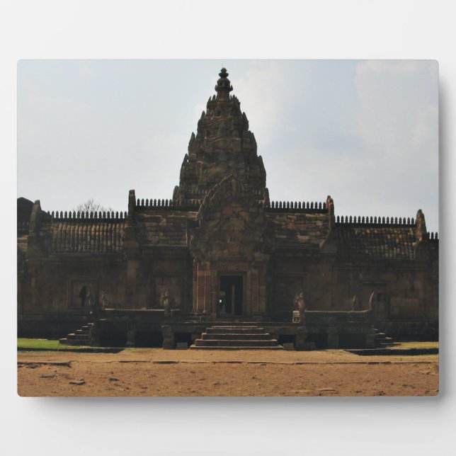 Plaque Photo Prasat Hin Phanom Rung, Buriram, Isaan, Thaïlande (Devant)