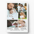 Première Fête des pères MEILLEUR PAPA JAMAIS Colla