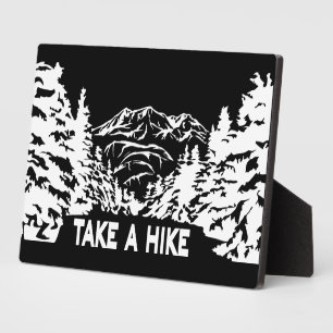 Plaque Photo Prenez une citation Hippique paysage montagnard mo