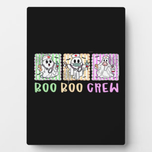 Plaque Photo Preppy Boo Crew Nurse Halloween Costume femmes Hom