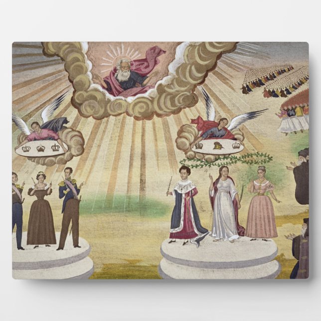 Plaque Photo Prières aux dieux pour la libération de la Grèce, (Devant)