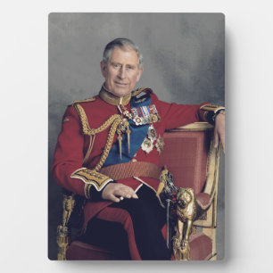 Plaque Photo Prince Charles III 2018