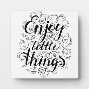 Plaque Photo Profitez Des Petites Choses 1