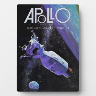 Plaque Photo Programme Apollo