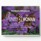 PROVERBS PERSONNALISÉS 31 WOMAN Inspirational