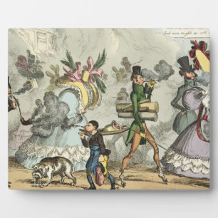 Plaque Photo Puff, Puff, c'est un âge de puffing, Puff, Puff, P