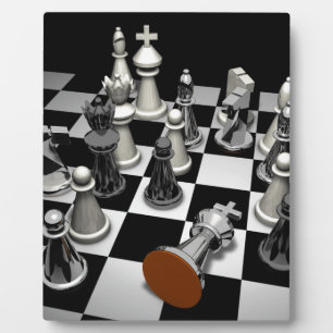 Plaque Photo Puzzle d'échecs