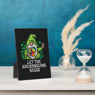 Plaque Photo Que les bêtises commencent