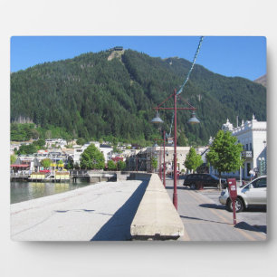 Plaque Photo Queenstown, Otago, Nouvelle-Zélande