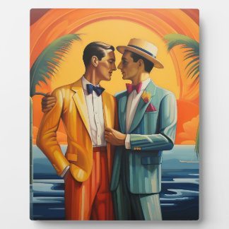 Plaque Photo Queer and Chic : Art Déco's Love Legacy