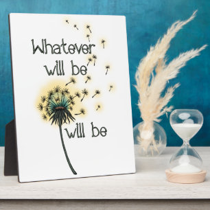 Plaque Photo Quoi qu'il en soit