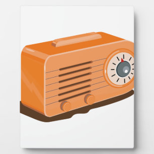 Plaque Photo Radio Transistor vintage