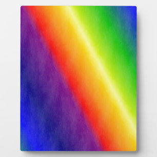 Plaque Photo Rainbow