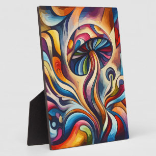 Plaque Photo Récit de champignons enchantés