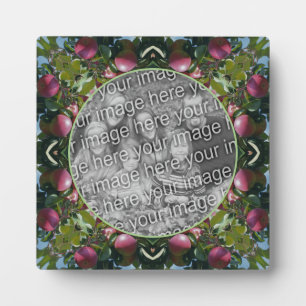 Plaque Photo Red Apples Nature Art Ajouter Votre Propre Photo