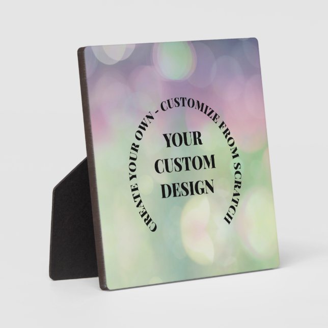 Plaque Photo Redesign from Scratch ! CREEZ VOS PROPRES CARTES (Recto)