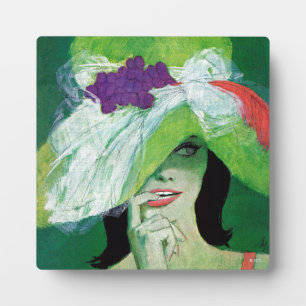 Plaque Photo Regarder l'autre voie