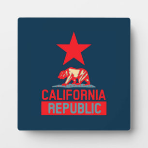 Plaque Photo République de Californie à l'esprit urbain