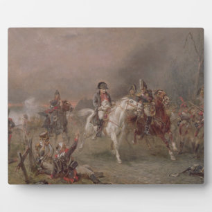 Plaque Photo Retraite Napoléon (huile sur toile)