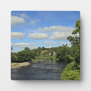 Plaque Photo Ribble près de Ribchester Card Poster