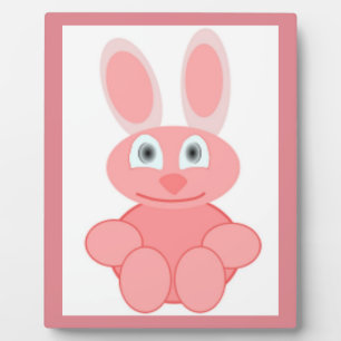 PLAQUE PHOTO ROK BUNNY RABBIT
