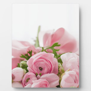 Plaque Photo Romantique Mariage Love Soft Rose Flower Bouquet