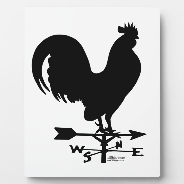 Plaque Photo Rooster de Weathervane (Devant)
