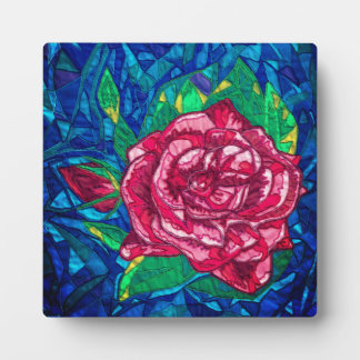 Plaque Photo Rose