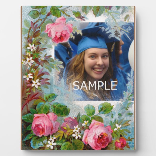 PLAQUE PHOTO ROSES ROSES ROSES ET JASMINES ROSES (Devant)