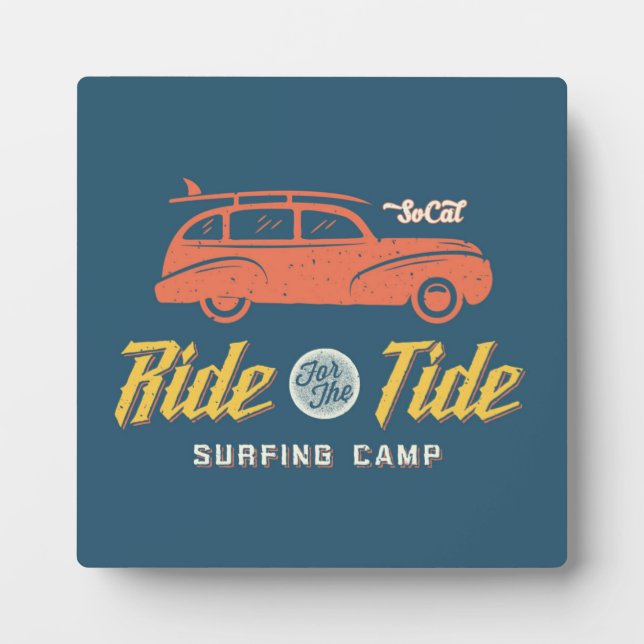 Plaque Photo Roue Socal Pour La Marée (Devant)