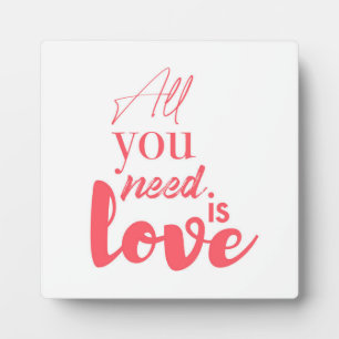 Plaque Photo Rouge, design graphique urbain "Tout ce dont vous