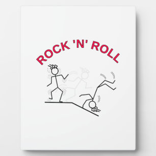 Plaque Photo Rouleau Rock 'N'