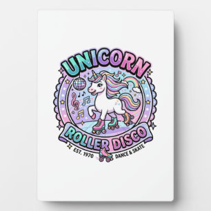 Plaque Photo Roulis de licorne Disco POD Prêt Marketplace Artwo