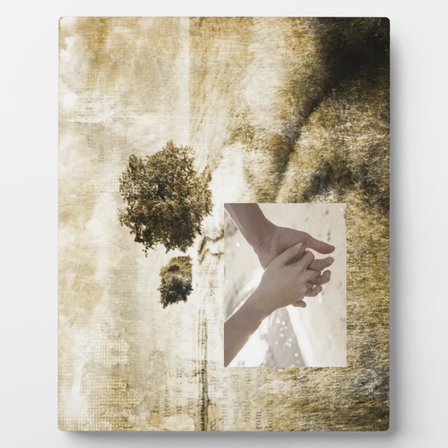 Plaque Photo Rustic country Road mariage extérieur ouest (Devant)